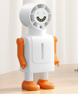 Portable Robot Hand Spray Fan with rotatable  design, can be detachable - Combo Set