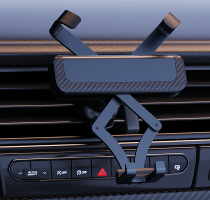 Universal Gravity Air Vent Car Mount for iPhone and other phones