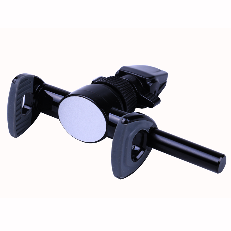 Car Mount with metal pushrod for iPhone and other smart phones