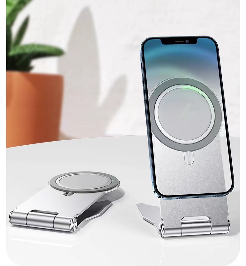 Foldable Mobile Stand for MagSafe Charger  of iPhone 12 & 13 series